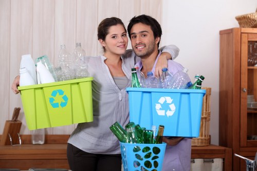 Eco-friendly garden waste recycling